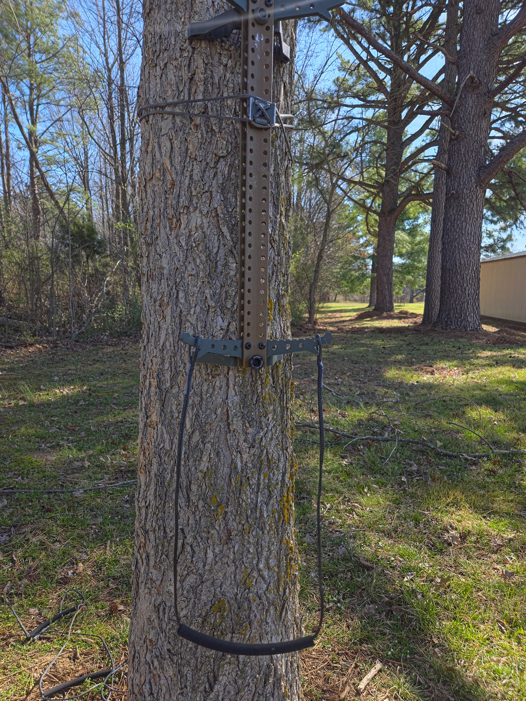 The R.A.I.D. ELEVATE Climbing stick aider (SINGLE STEP) ASCEND (DOUBLE STEP) SUMMIT (TRIPLE STEP)