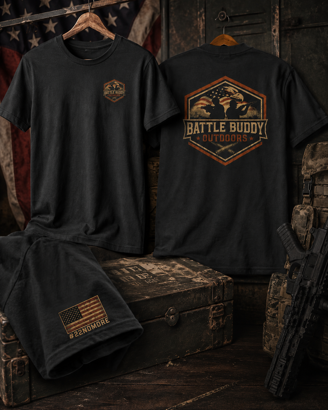 BATTLE BUDDY OUTDOORS "MISSION" T-SHIRT