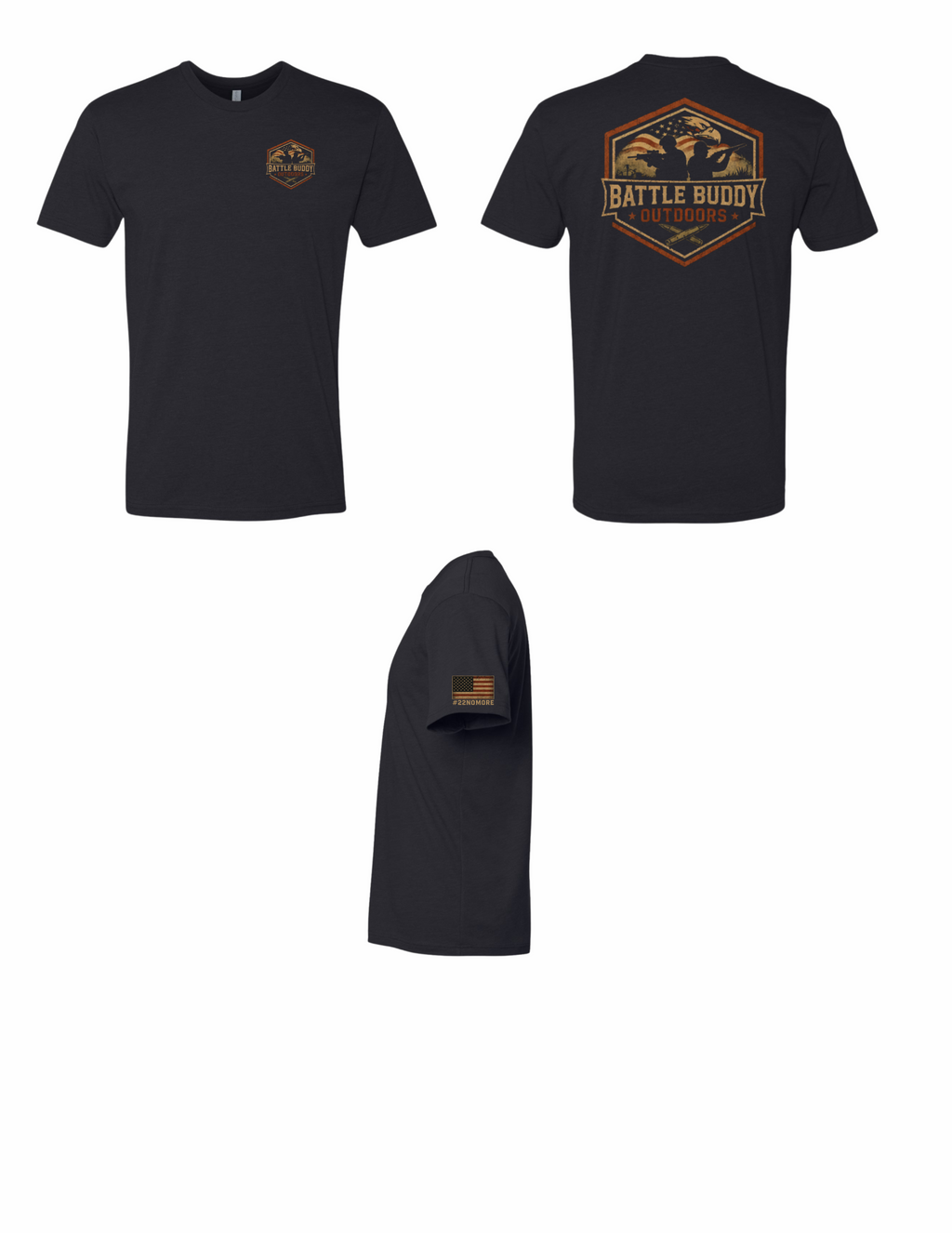 BATTLE BUDDY OUTDOORS "MISSION" T-SHIRT